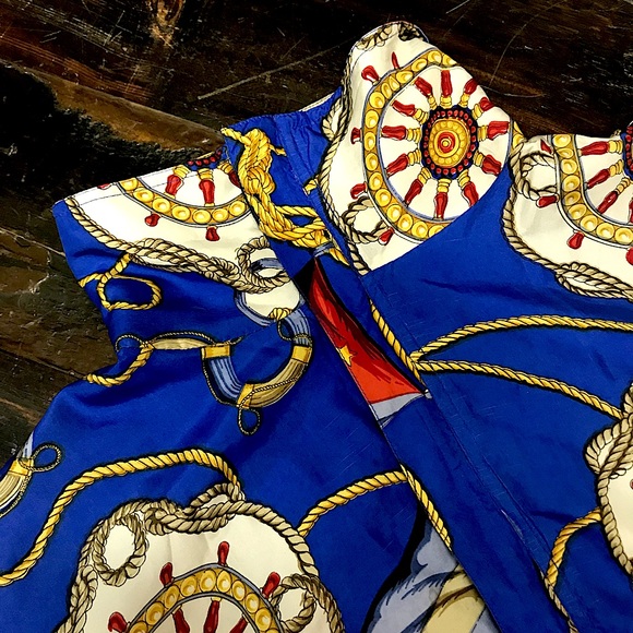 Silk Nautical Windbreaker - Picture 8 of 11